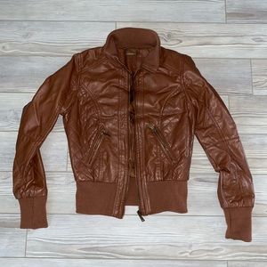 Brown Leather Jacket